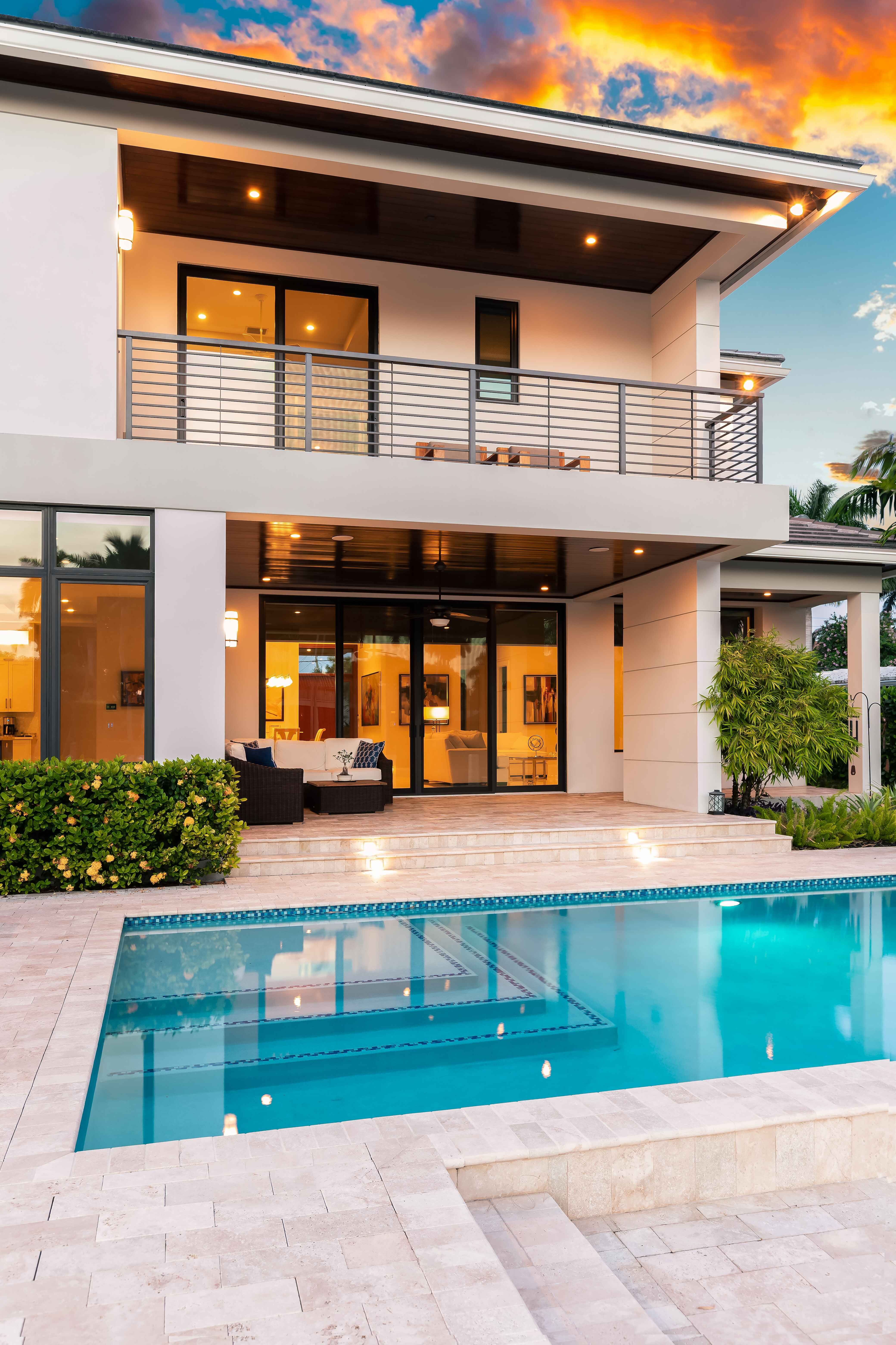 Luxury house with a pool